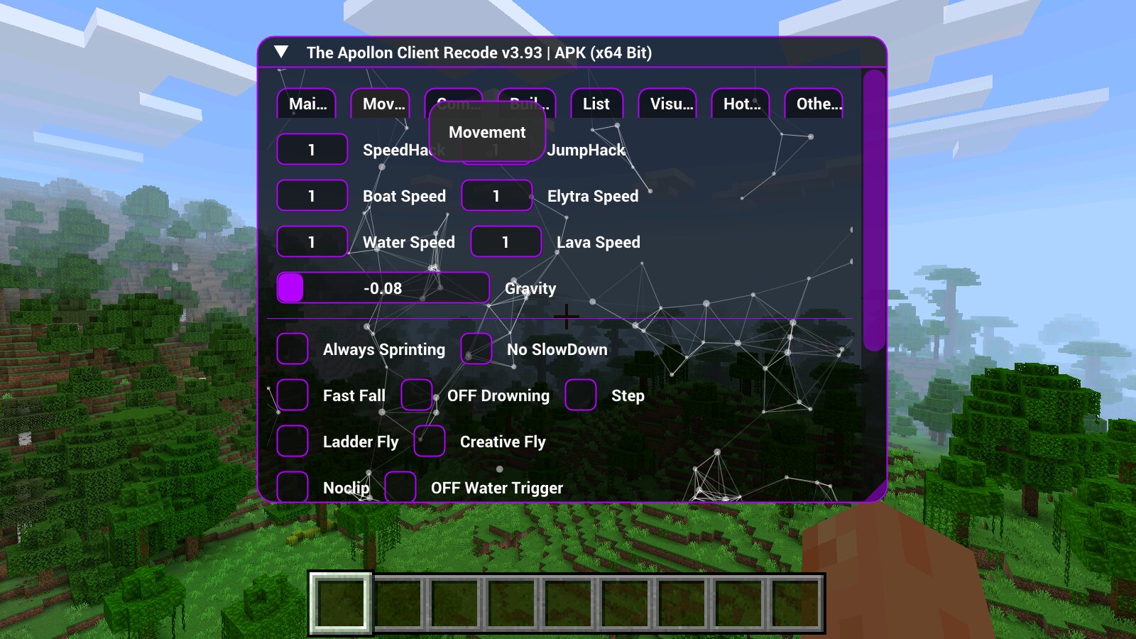 Apollon from Cheats for Minecraft Pocket Edition Latest Version