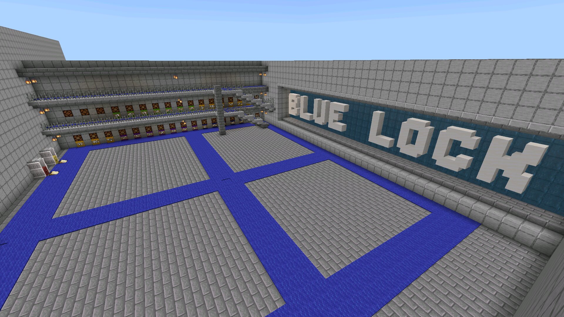 Blue Lock from Mods for MCPE Latest Version