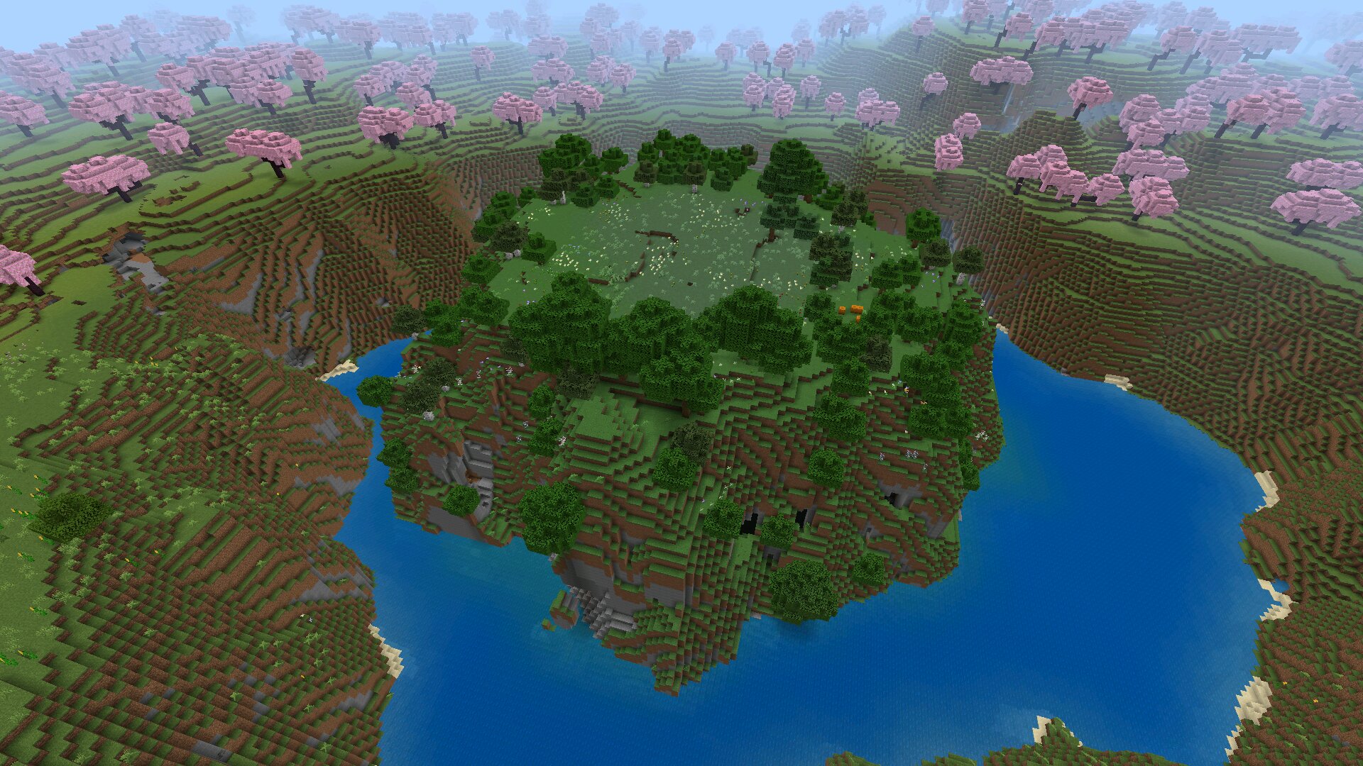 Fortified Island from Best Seeds For Minecraft PE Latest Version