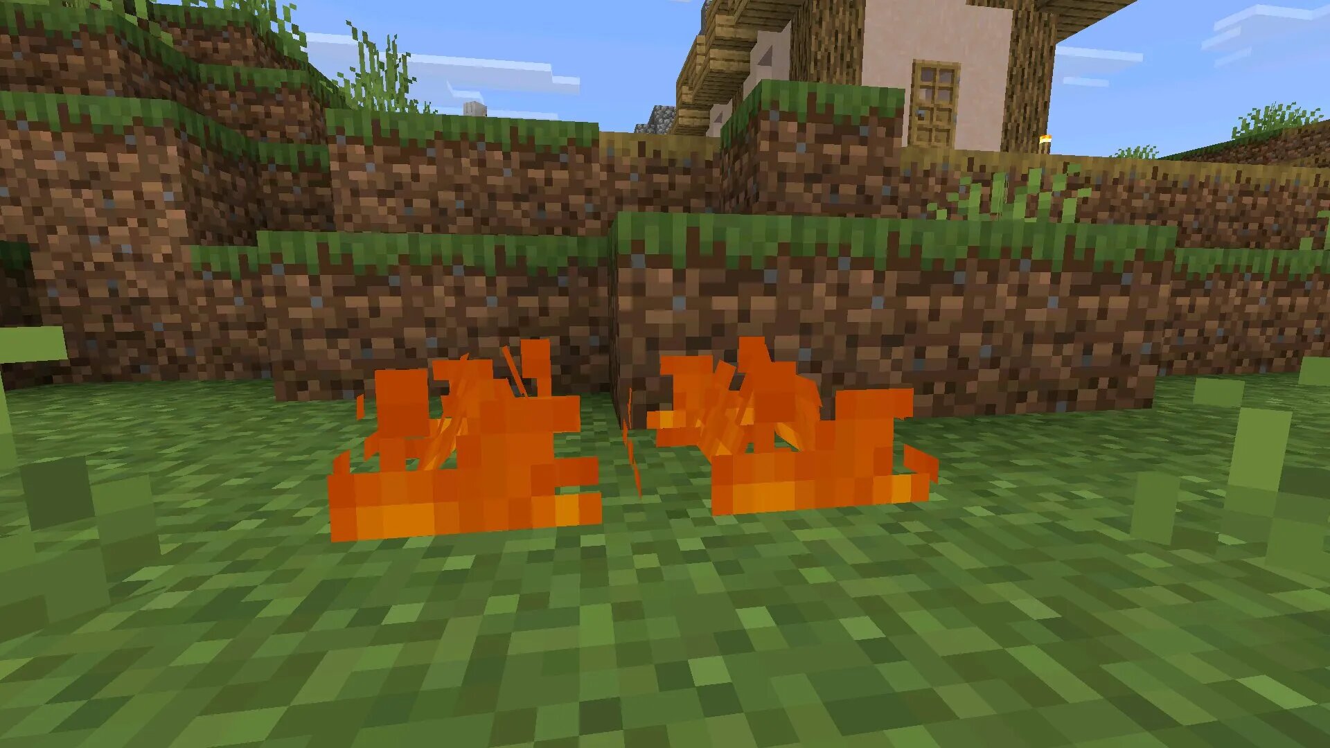 Low Fire from Textures for Minecraft PE Latest Version