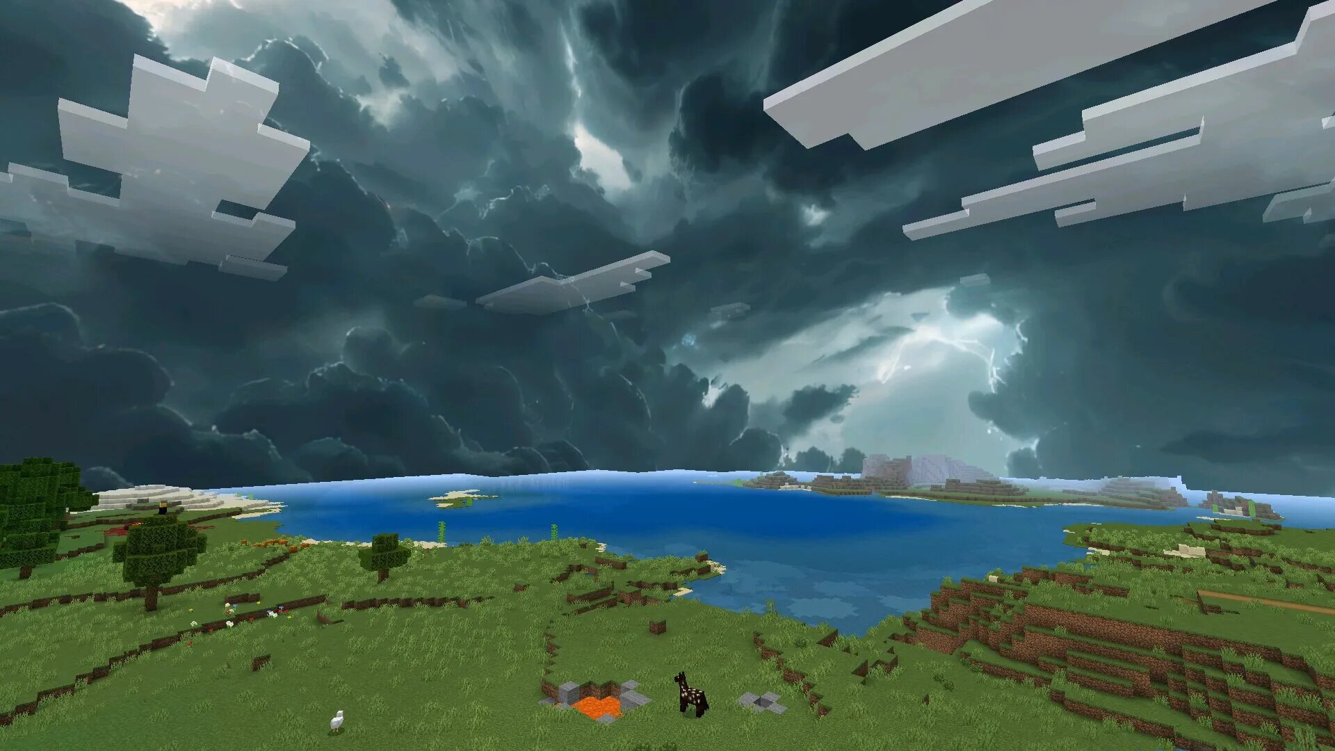 Reimagined Sky Cubemaps from Textures for Minecraft PE Latest Version